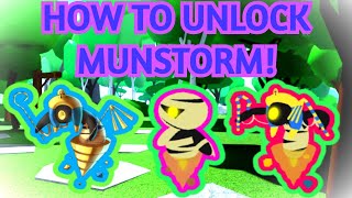 HOW TO UNLOCK ☥ MUNSTORM ☥ IN MONSTERS OF ETHERIA EASY⚰️ [upl. by Merissa528]