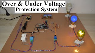 Over Under Voltage Protection System Electrical Engineering Project [upl. by Kaiulani269]