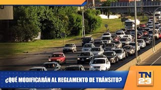 ¿Qué modificarán al reglamento de tránsito [upl. by Salohci]