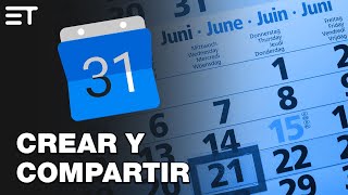 📅 Google Calendar cómo CREAR y COMPARTIR un calendario EducaTutos [upl. by Deena]