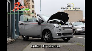 BELIER B8 CABRIOLET  La nouvelle voiture sans permis décapotable  Boyer Motoculture [upl. by Niassuh433]