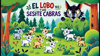 El lobo y las siete cabras  Cuentos de Hadas Españoles  Spanish Fairy Tales [upl. by Courtenay961]