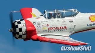 Aeroshell Aerobatic Team  EAA AirVenture Oshkosh 2018 [upl. by Odraude]