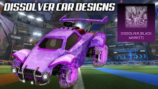 Dissolver Car Designs 7  Rocket League [upl. by Nnylrahc]