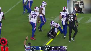 Ravens run all over Bills on SNF Are they Fixed [upl. by Achilles]