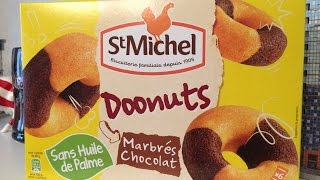 Marbrés Chocolat Doonuts St Michel  Produit Français [upl. by Luci]