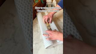 How to wrap a present when the paper is too short giftwrapping Christmas gifting wrapping [upl. by Dorrehs]