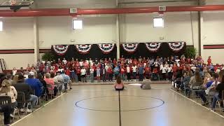 Pinecrest Elementary 3rd Grade Veterans Program 2024 [upl. by Dinan]