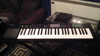 Yamaha PSR12 Keyboard 8 Demonstration Songs [upl. by Jerold]