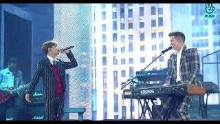 Jungkook amp Charlie Puth  WE DONT TALK ANYMORE Live MBCPLUS X genie music AWARDS [upl. by Suivatna32]