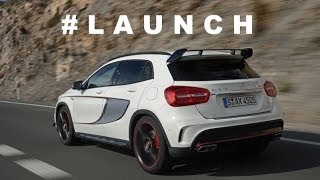 Mercedes GLA 45 AMG  Launch [upl. by Acinemod915]