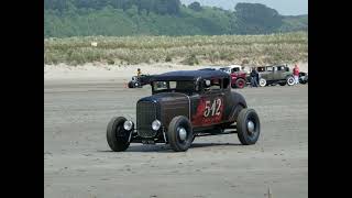 Pendine sands hot rod races 2022 [upl. by Aihsinyt]