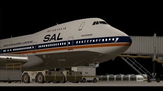 South African Airways Flight 295  Crash Animation [upl. by Hutner]