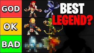 ULTIMATE Legend Tier List for Brawlhalla [upl. by Henrie]