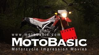 CRF250L ホンダ2012 バイク試乗インプレ・レビュー HONDA CRF250L TESTRIDE amp REVIEW [upl. by Salvay3]