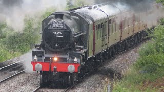 LMS Jubilee class No 45596 “Bahamas” Compilation [upl. by Vivian764]