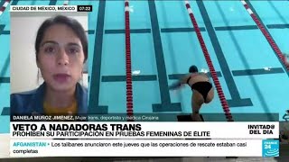 ¿En qué consiste el veto a las nadadoras trans • FRANCE 24 Español [upl. by Llorre64]