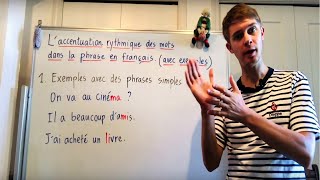 Laccentuation en français phonétique  Word stress in French [upl. by Pillyhp]