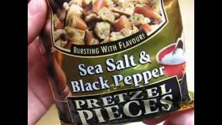 Snyders of Hanover Pretzel Sea Salt and Black Pepper [upl. by Jeanine]