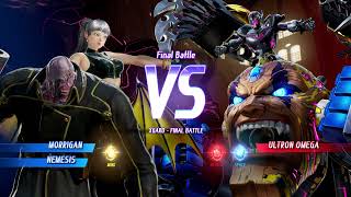 Requested MARVEL VS CAPCOM INFINITE Morrigan Aensland and Nemesis TType Arcade Gameplay [upl. by Florance]