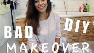 BAD DIY MAKEOVER MIT FLIESENFOLIE [upl. by Auerbach]