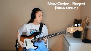 New Order  Regret bass cover [upl. by Nihi]