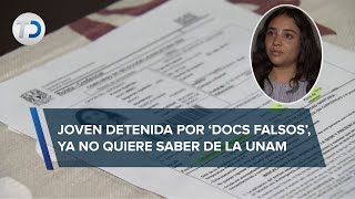 UNAM confirma que jóvenes detenidas sí falsificaron documentos para examen de admisión [upl. by Cleasta]