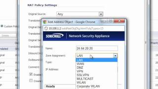 Rerouting an IP Address Using a SonicWALL [upl. by Karrie]