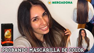 MASCARILLA COLORCOR REVIVA MERCADONA COBRE  Kystutorial [upl. by Eniamrahc]