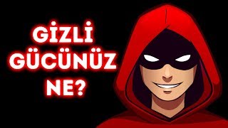 Gizli Gücünüz Ne Basit Test [upl. by Nuaj890]