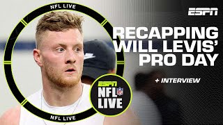 NFL Live evaluates Will Levis’ pro day at Kentucky 👀 [upl. by Sarnoff]