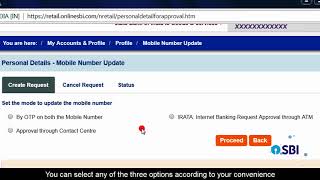 SBI RINB – How to Change Mobile Number Online Without Visiting Branch [upl. by Irelav422]