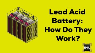 Lead Acid Battery How Do They Work  Working Animation  Electrical4U [upl. by Rafaelita]