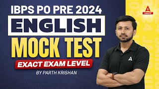 IBPS PO ENGLISH PAPER 1  IBPS PO PREPARATION  BY PARTH KRISHAN [upl. by Wenn]