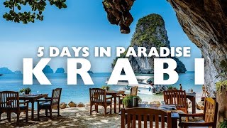 Paradise Found Epic 5Day Krabi Itinerary 2024 [upl. by Grados857]