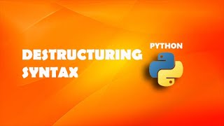 Destructuring syntax in Python  Python Tutorials For Beginners In Hindi 26 [upl. by Eiral]