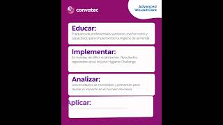 Convatec ha desarrollado el Wound Hygiene Challenge [upl. by Sonja]