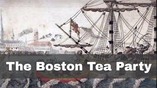 16th December 1773 The Boston Tea Party throws a shipment of tea overboard [upl. by Sisile]