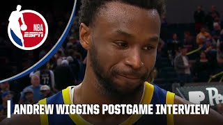 Andrew Wiggins says Warriors are ‘fighting to stay alive’ as playoffs approach  NBA on ESPN [upl. by Strang567]