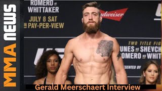 Gerald Meerschaert talks UFC Vegas 96 fight with Edmen Shahbazyan [upl. by Clauddetta]