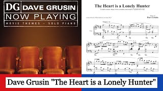 The Heart is a Lonely Hunter  Dave Grusin with sheets [upl. by Archangel]