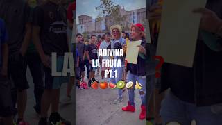 PT1️⃣ ADIVINA LA FRUTA❓🍉🍓🍌👏🥝🥥 Comenta si sabes cuál es la fruta shortvideo retos fyp [upl. by Htiel]