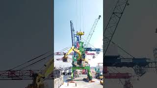 KOMATSU PC 200 shortvideo youtubeshorts ship excavator crane alatberatexcavatorkomatsu fyp [upl. by Anthia]