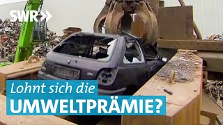 Ökologisch sinnvoll Moderne Dieselautos in der Schrottpresse [upl. by Kedezihclem263]