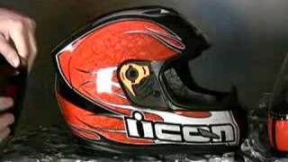 Icon Airframe Motorcycle Helmet [upl. by Christmann]