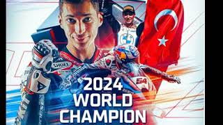 race 1 wsbk 2024 Jerez Bulega win TOprak WorlChampion selebrationalien UFO BMw burn out [upl. by Ayalat]