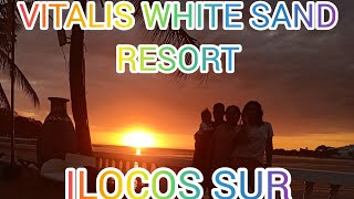 ILOCOS SUR VITALIS WHITE SAND RESORT our FAMILY OUTING [upl. by Annaor754]