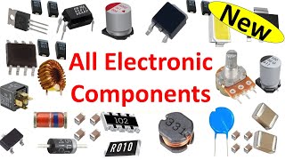 Ultimate electronic components Tutorial  SMD and tht components electronics repair basics [upl. by Thurston193]