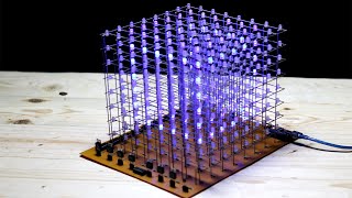 How to Make a DIY Dream 8x8x8 LED Cube at Home [upl. by Pool483]