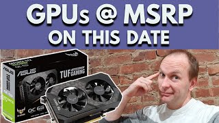 GPU Prices will reach MSRP on this date     July QampA [upl. by Tanhya304]